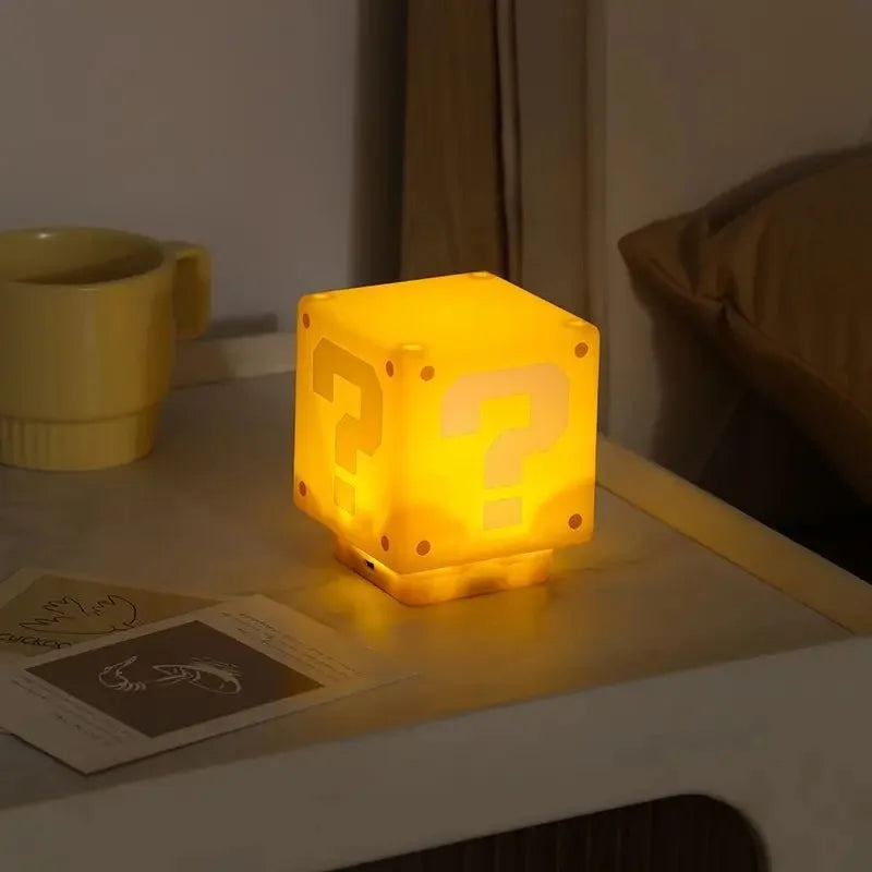 LED-Fragezeichen Nachtlicht mit Musik USB-Aufladung Schreibtischlampe
