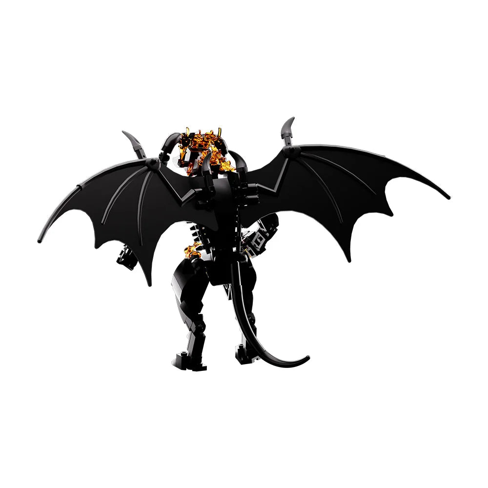 Brickpanda Figur Balrog Modell Bausteine Moria Dämon