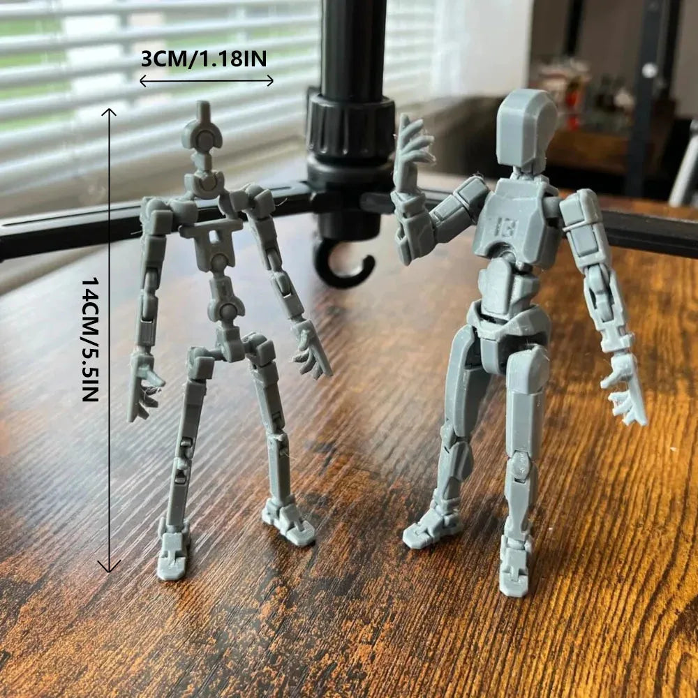 Beweglicher Shapeshift-Roboter mit mehreren Gelenken 2.0 Actionfigur