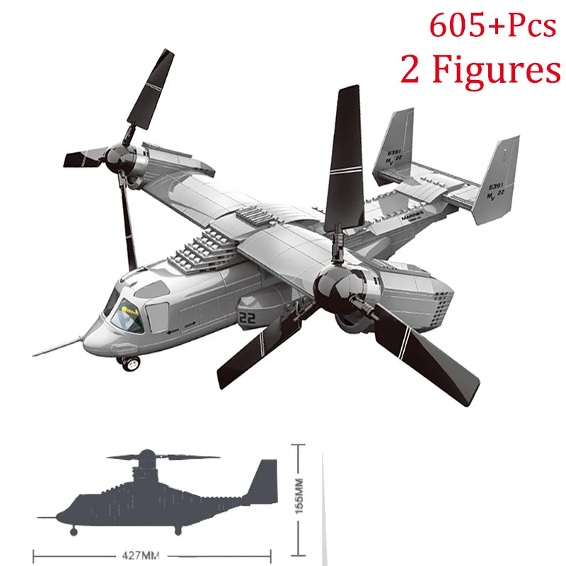 Sluban Military SR-71 Blackbird Spy Plane F-15 Fighter Bausteine Set