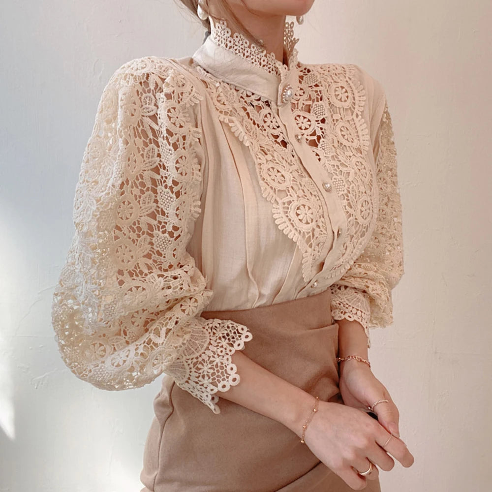 WonMiracle Bluse / Spitze