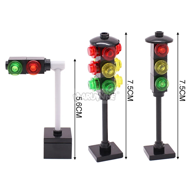 Marumine Verkehrszeichen und Lichter