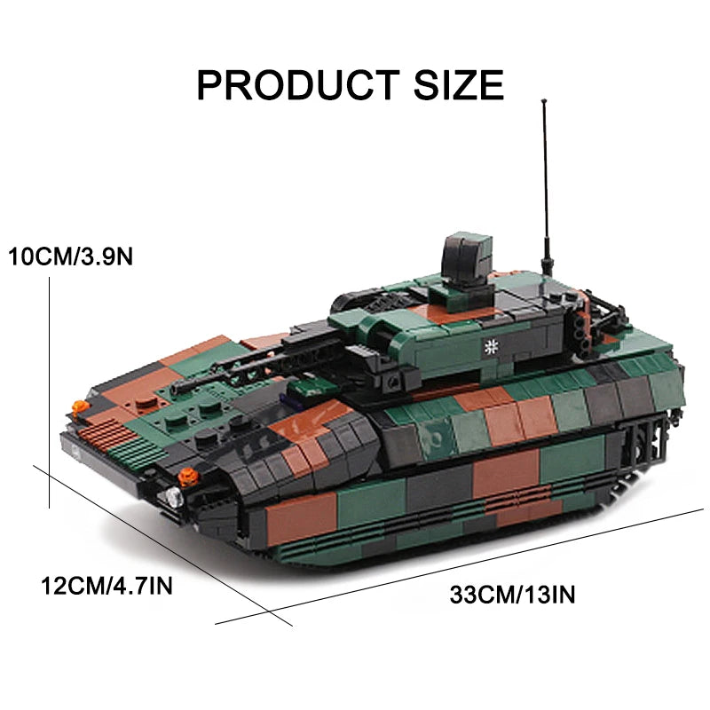 Bekool Militärische Serie Bausteine Set Militär Panzer LKW Fahrzeuge