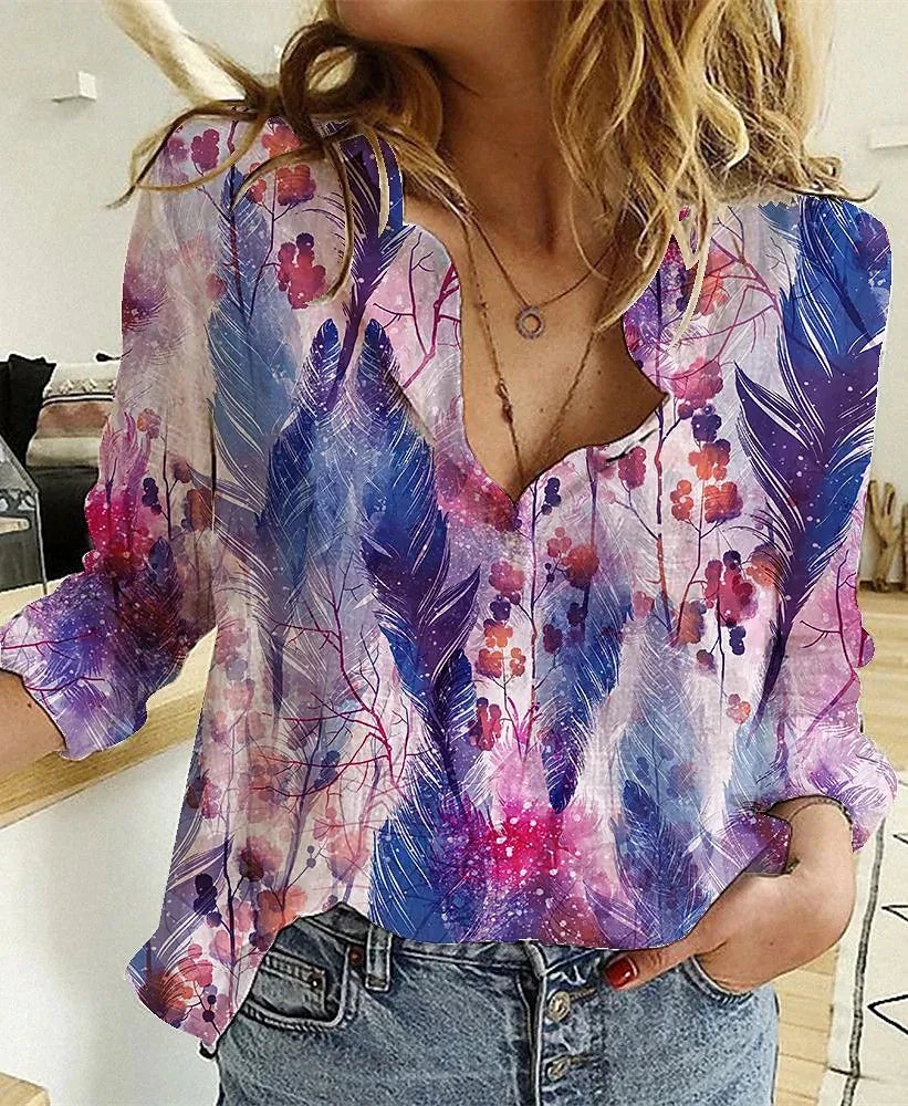Ivecoolen Elegantes Lose Shirt / Hemd