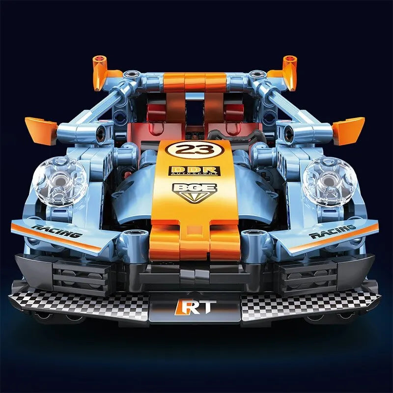 ToylinX 523teiliges Bausteine-Set Stadt Geschwindigkeit Auto