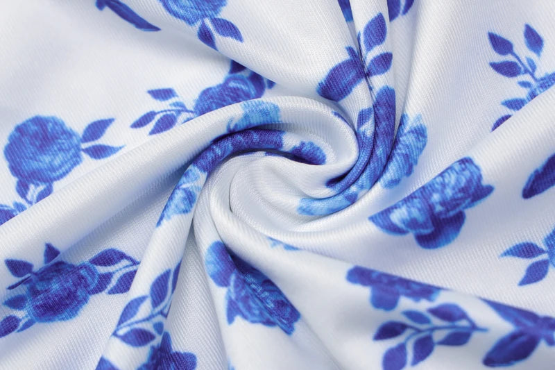 Hugcitar Blumendruck Kleid lang 2022