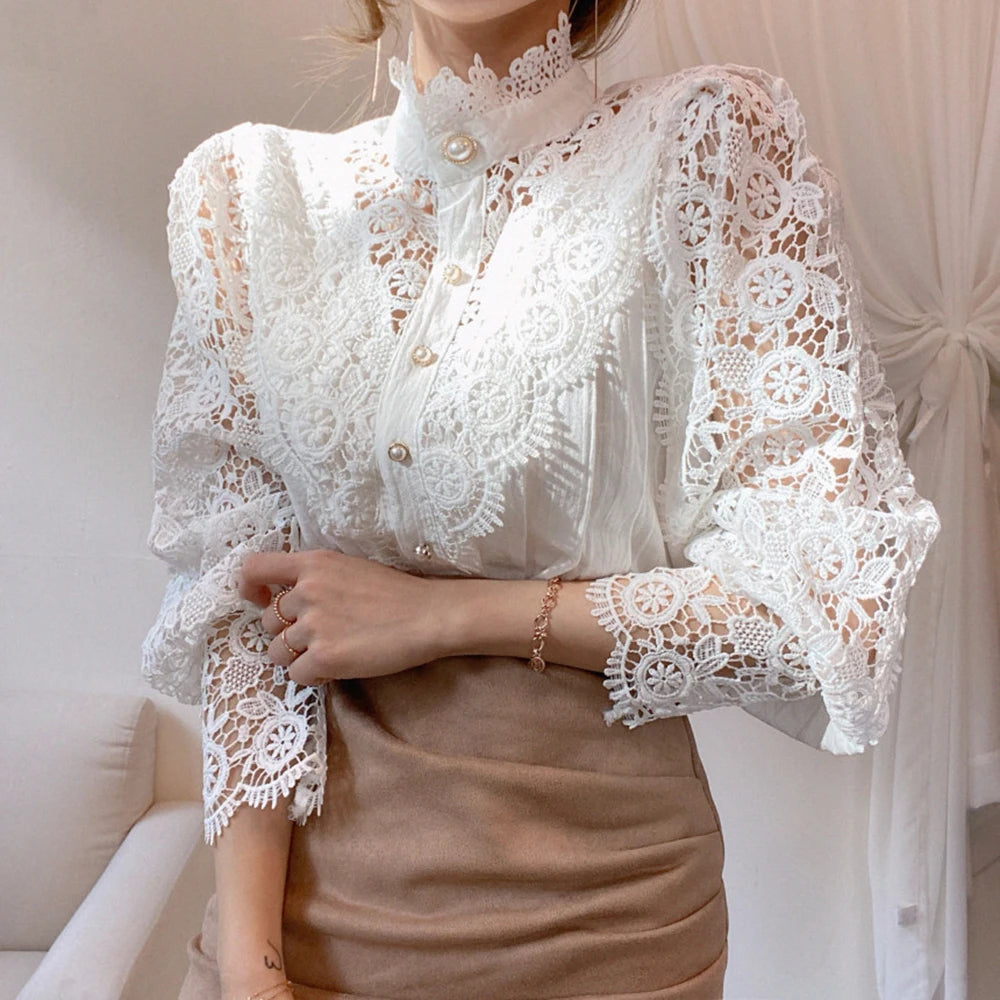 WonMiracle Bluse / Spitze