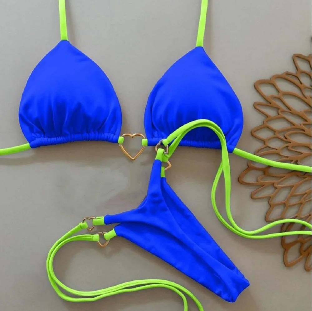 RUOTONSEPT Sexy Bikini Set Triangle Model Brazilian
