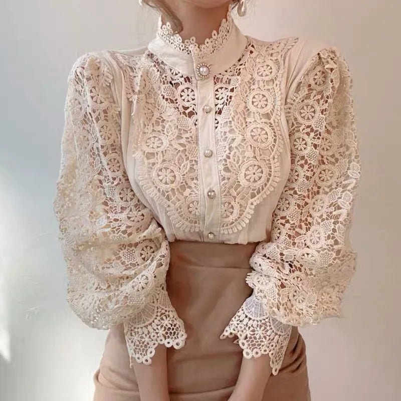 WonMiracle Bluse / Spitze