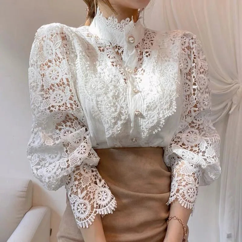 WonMiracle Bluse / Spitze
