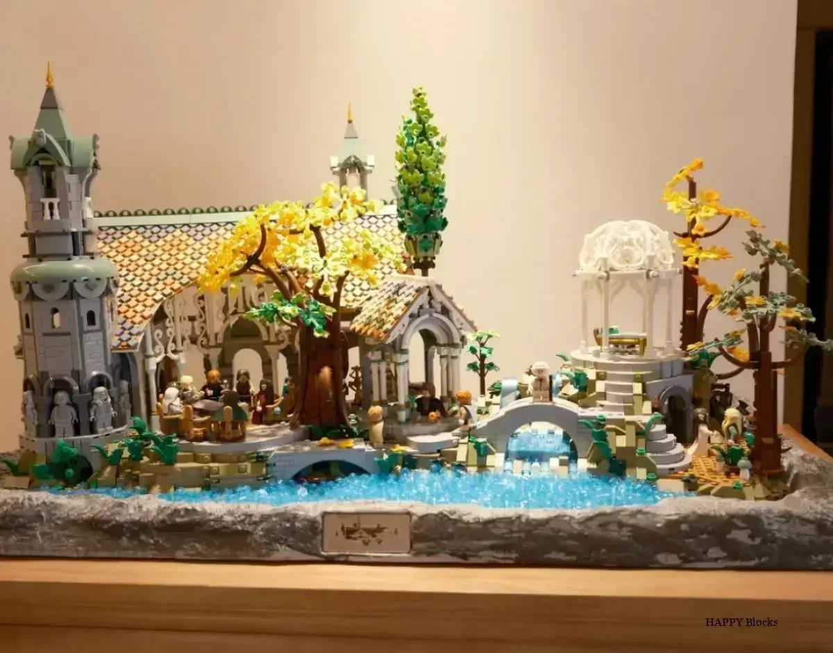 Brickpanda Rivendell Castle Modellbausteine 6167 Teile