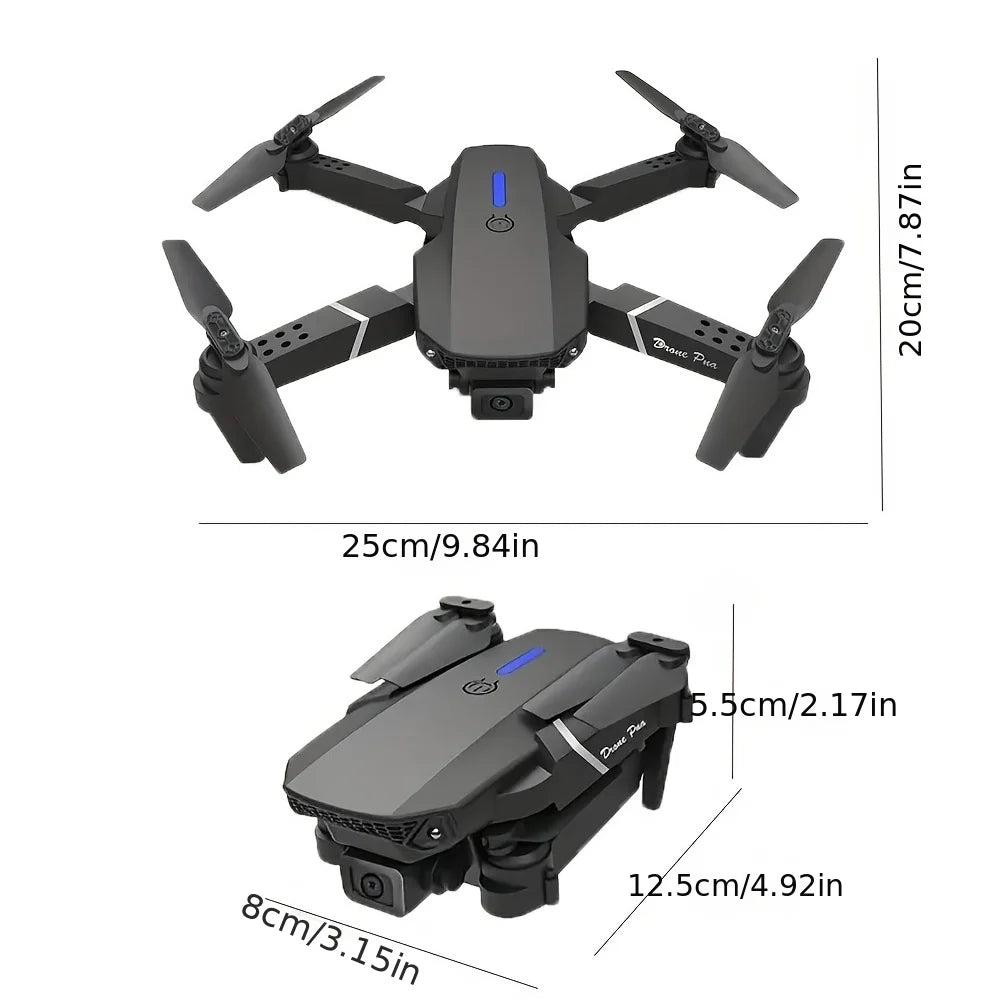 2024 e88pro RC Drone 4k Professional mit 1080p Weitwinkel HD Kamera