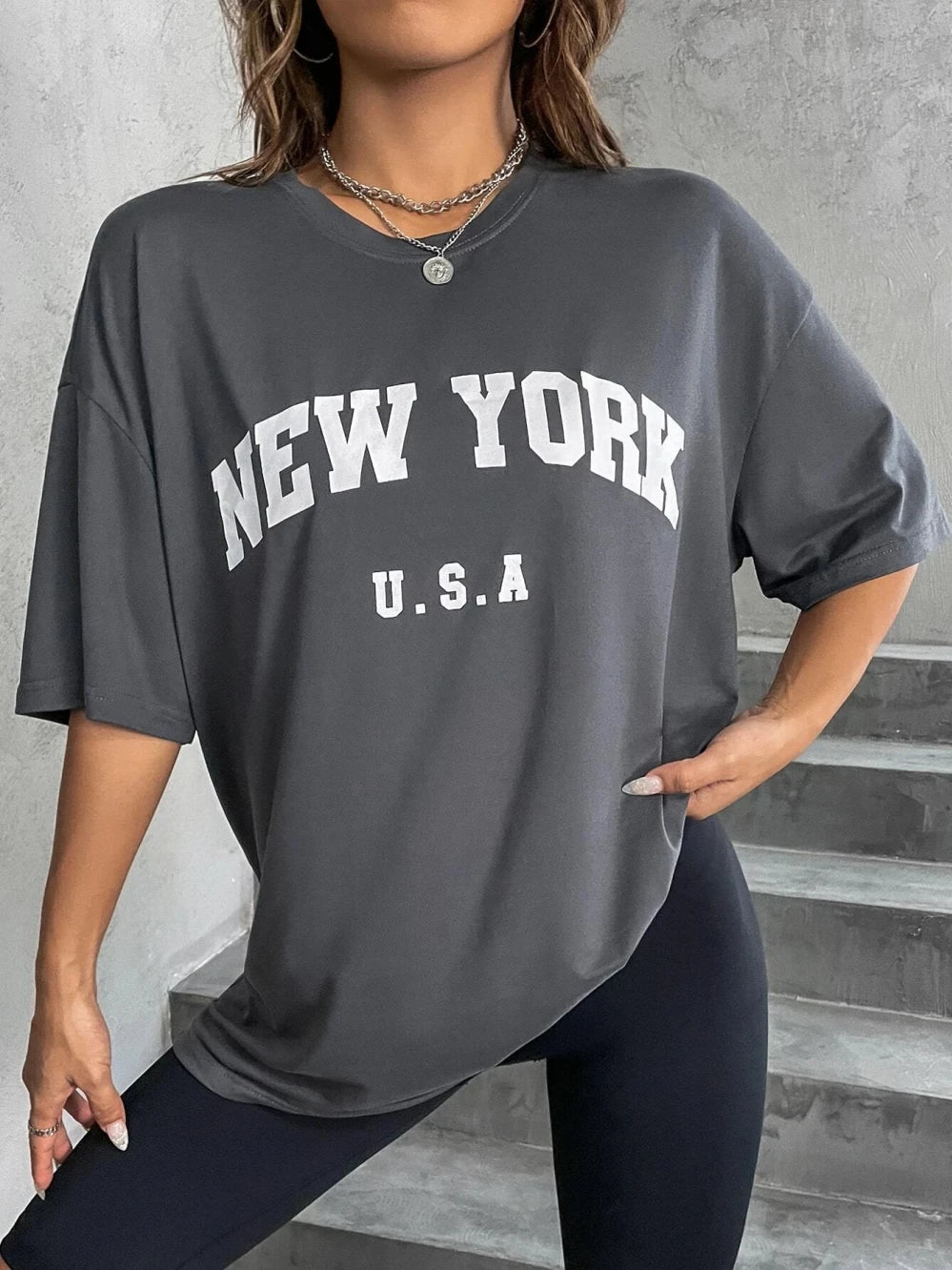 Damen New York City T-Shirt