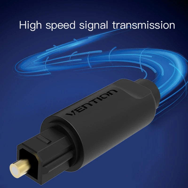 Vention Digital Optisches Audiokabel Toslink SPDIF Koaxialkabel 1m 2m 5m