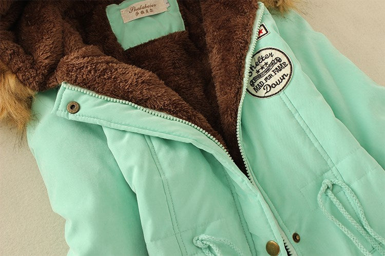Herbst Winter Baumwolljacke Classic