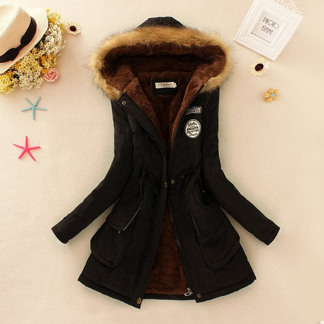 Herbst Winter Baumwolljacke Classic