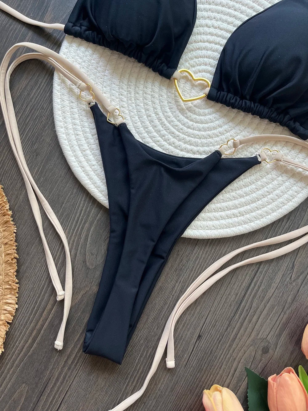 RUOTONSEPT Sexy Bikini Set Triangle Model Brazilian