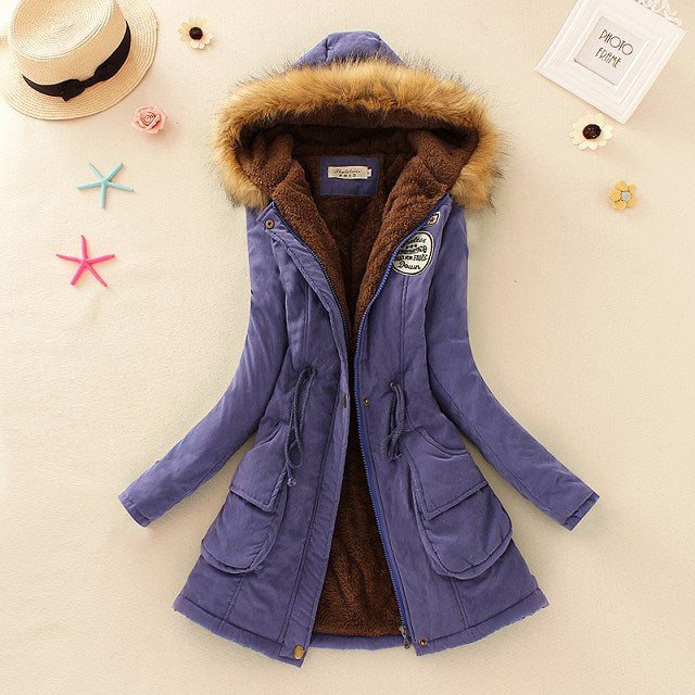 Herbst Winter Baumwolljacke Classic