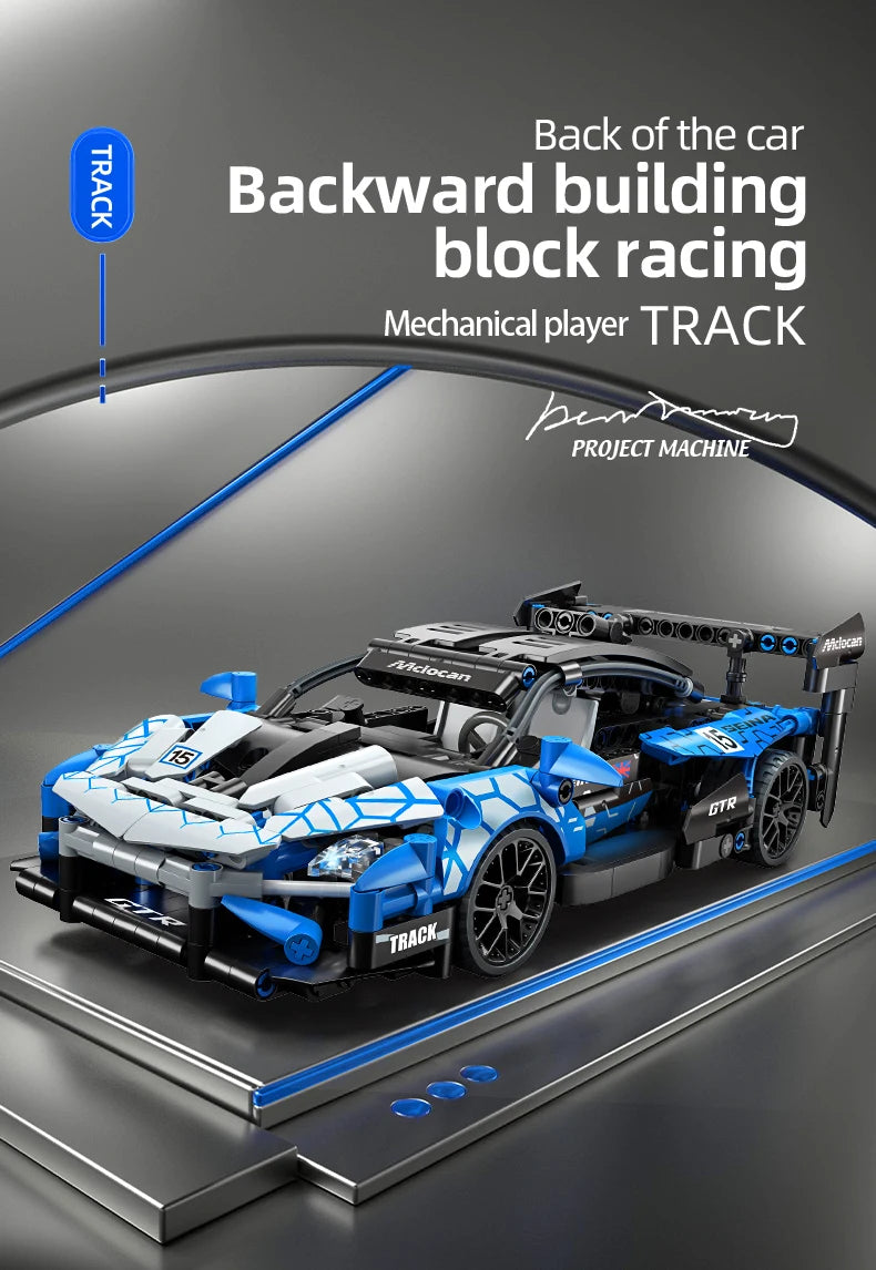ToylinX mechanisches Supercar Racing 548-Teile