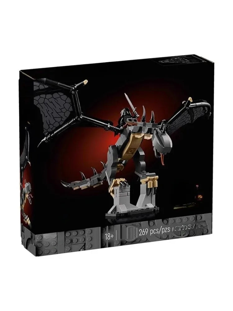 Brickpanda MOC-40693 Schwarzer Drache Building Blocks DIY