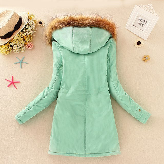 Herbst Winter Baumwolljacke Classic