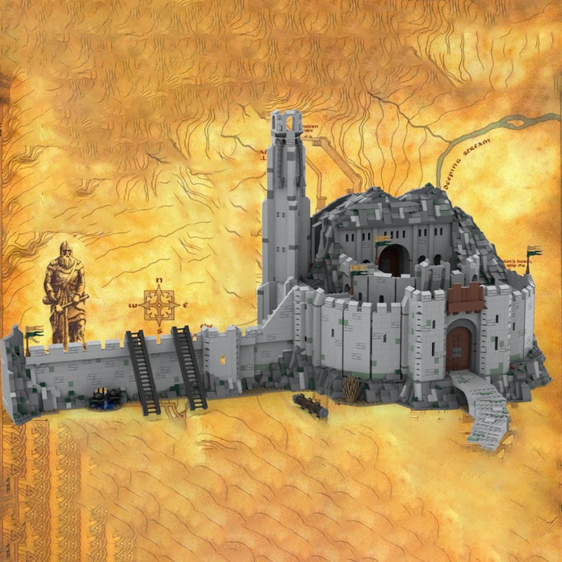 Brickpanda 6189pcs Helms Deep UCS Scale Model Building Blocks