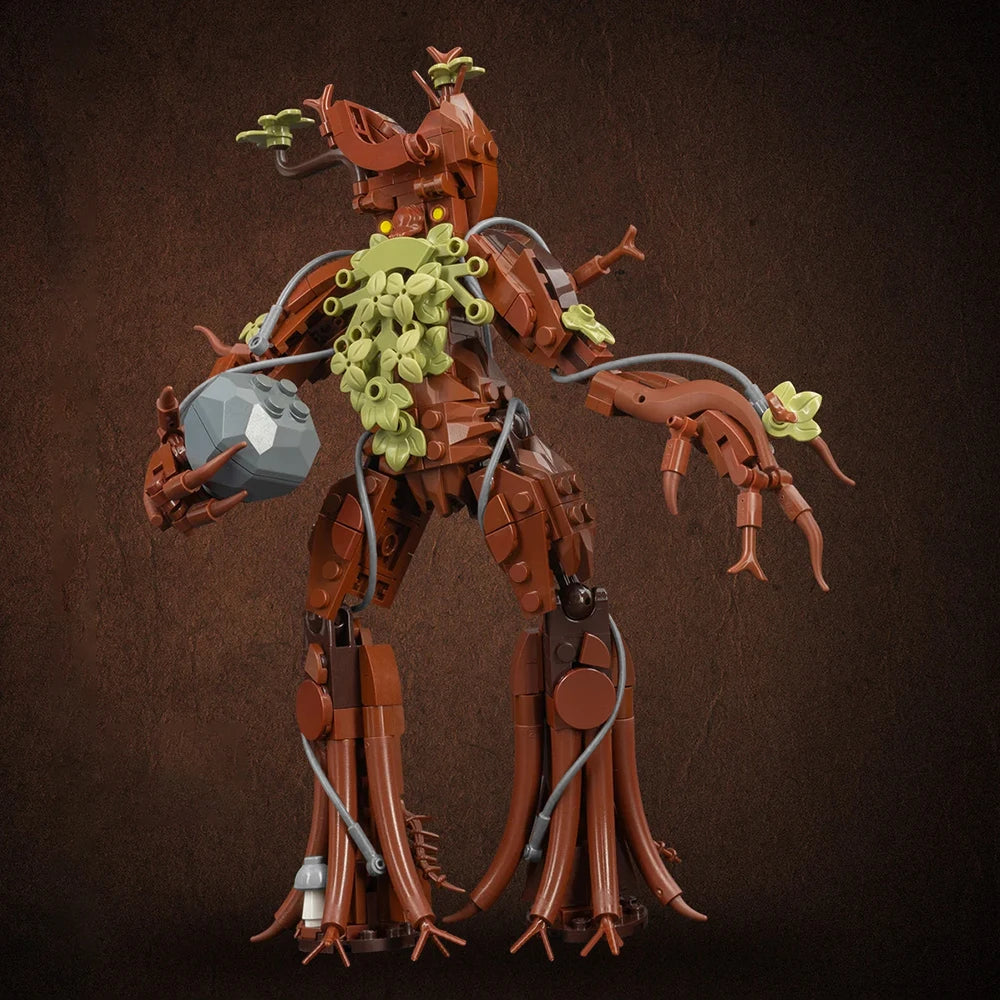 Brickpanda Balrogs,Treebeard Monster Baustein Set