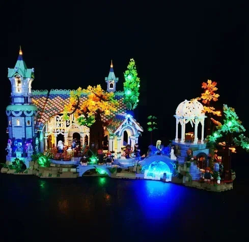 Brickpanda Rivendell Castle Modellbausteine 6167 Teile