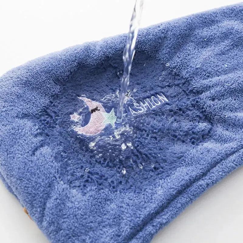Damen Handtuch für Haare / Kopf aus Korallenvlies