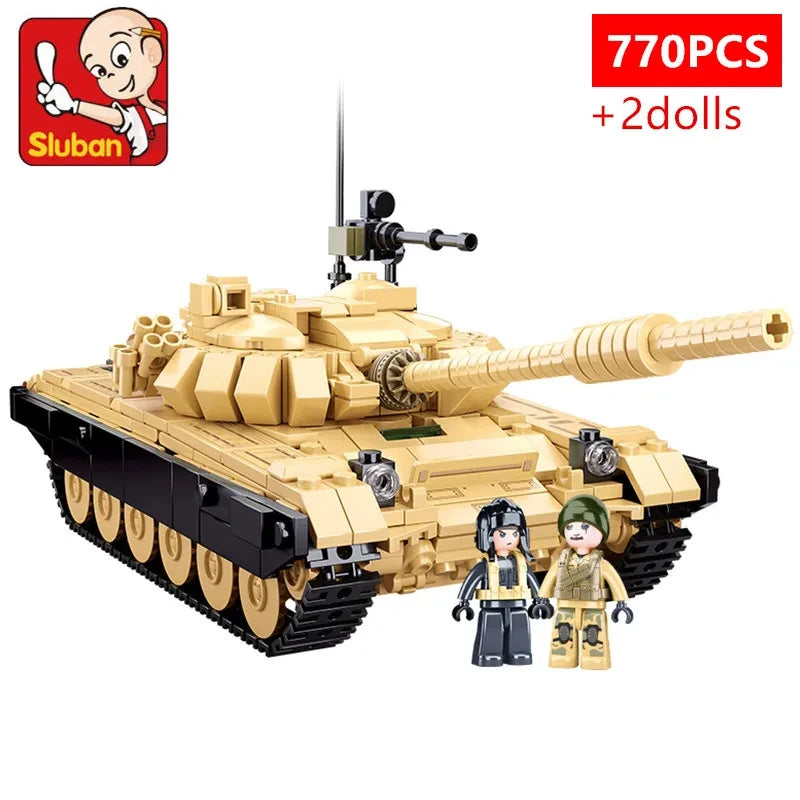 Sluban Militärische Serie schwere Kampfpanzer