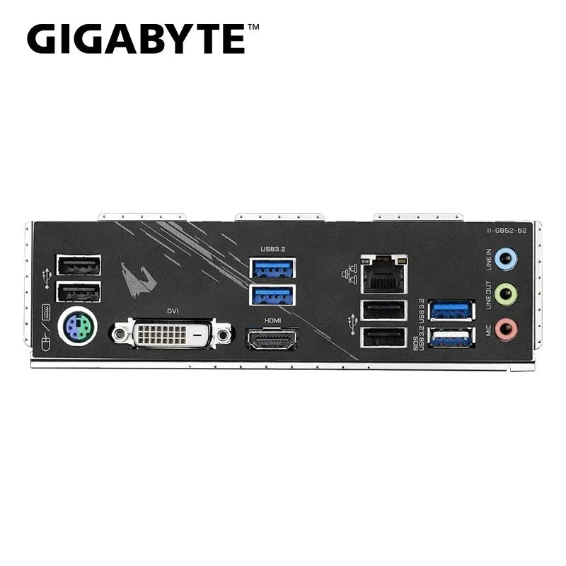 Gigabyte neue B550m Aorus Elite Motherboard Micro-ATX-Buchse Am4 für Ryzen
