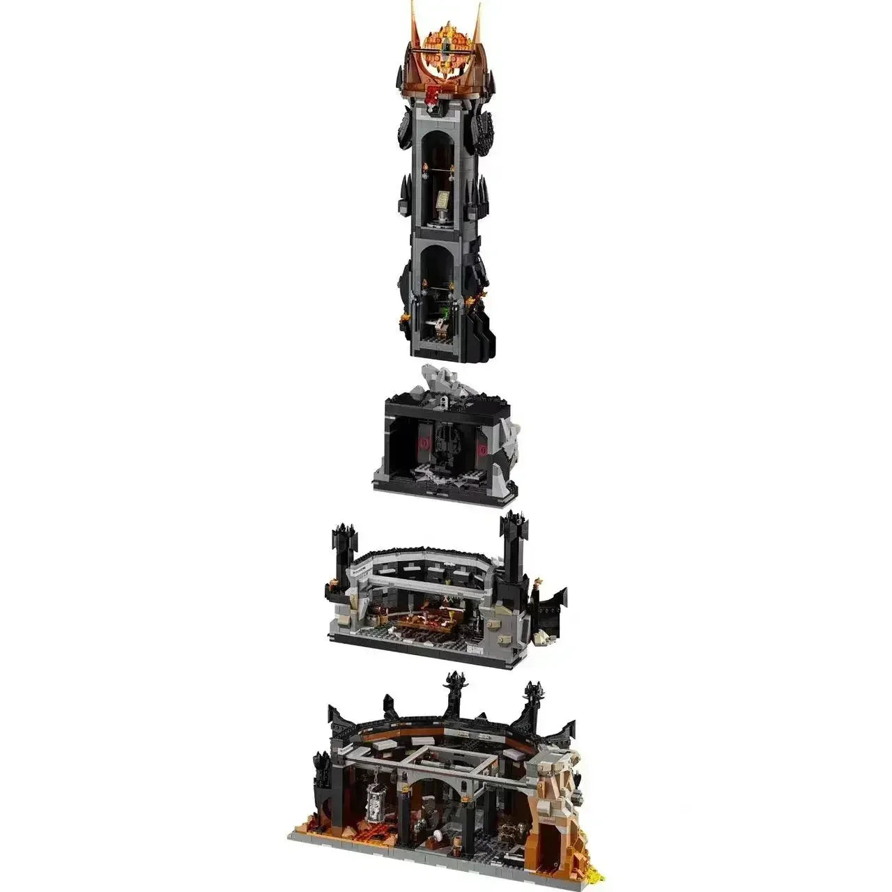 MINISO 5471-teiliges Baustein-Set Dunkler Turm
