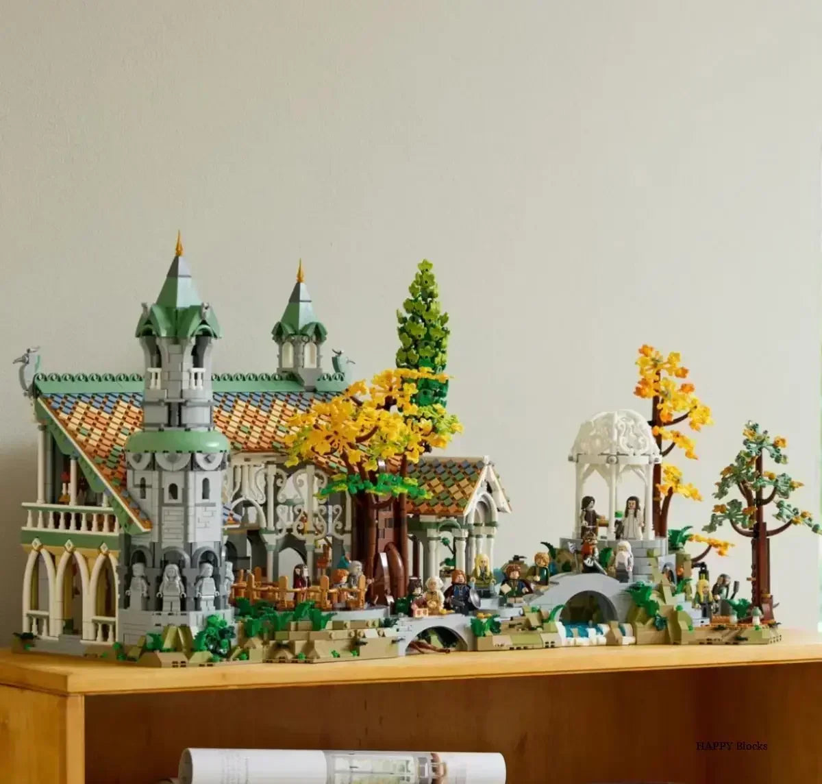 Brickpanda Rivendell Castle Modellbausteine 6167 Teile