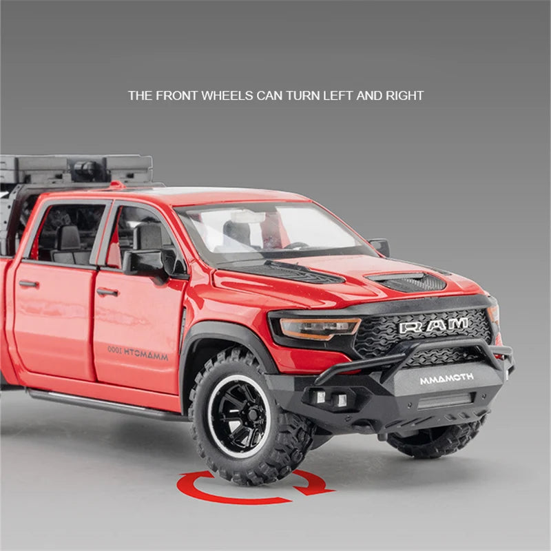 1:32 Dodge Mammut 1000 trx Spielzeugauto Modelauto