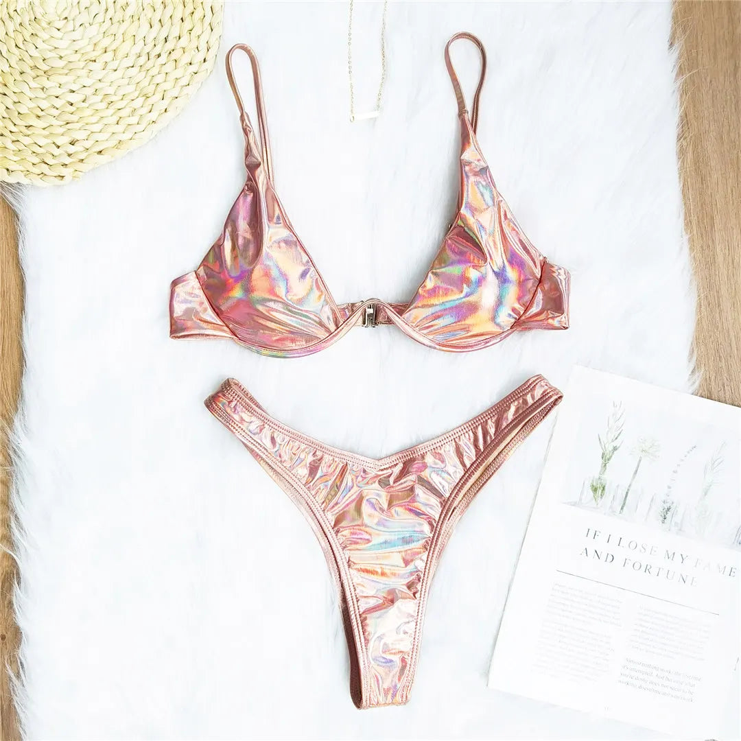 Bikini Set einfarbig