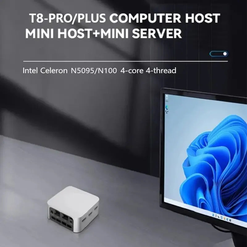 Firebat t8 pro plus mini pc intel celeron n5095 n100 8gb 16gb 256gb 512gb Wifi