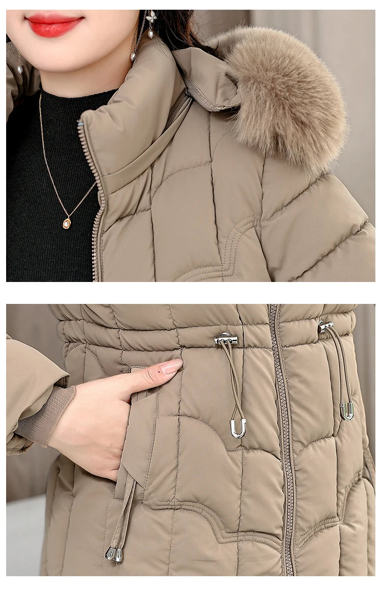 Winter 2024 hochwertige Damen Daunenjacke