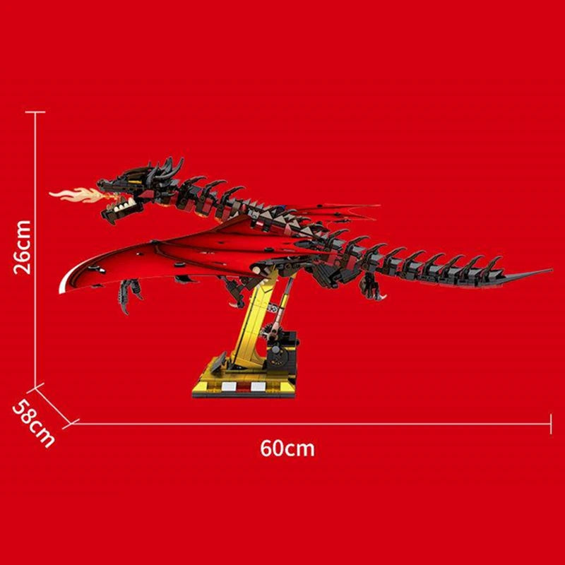 Jimitu Smaugs Drachen Kämpfer Bausteine Sets