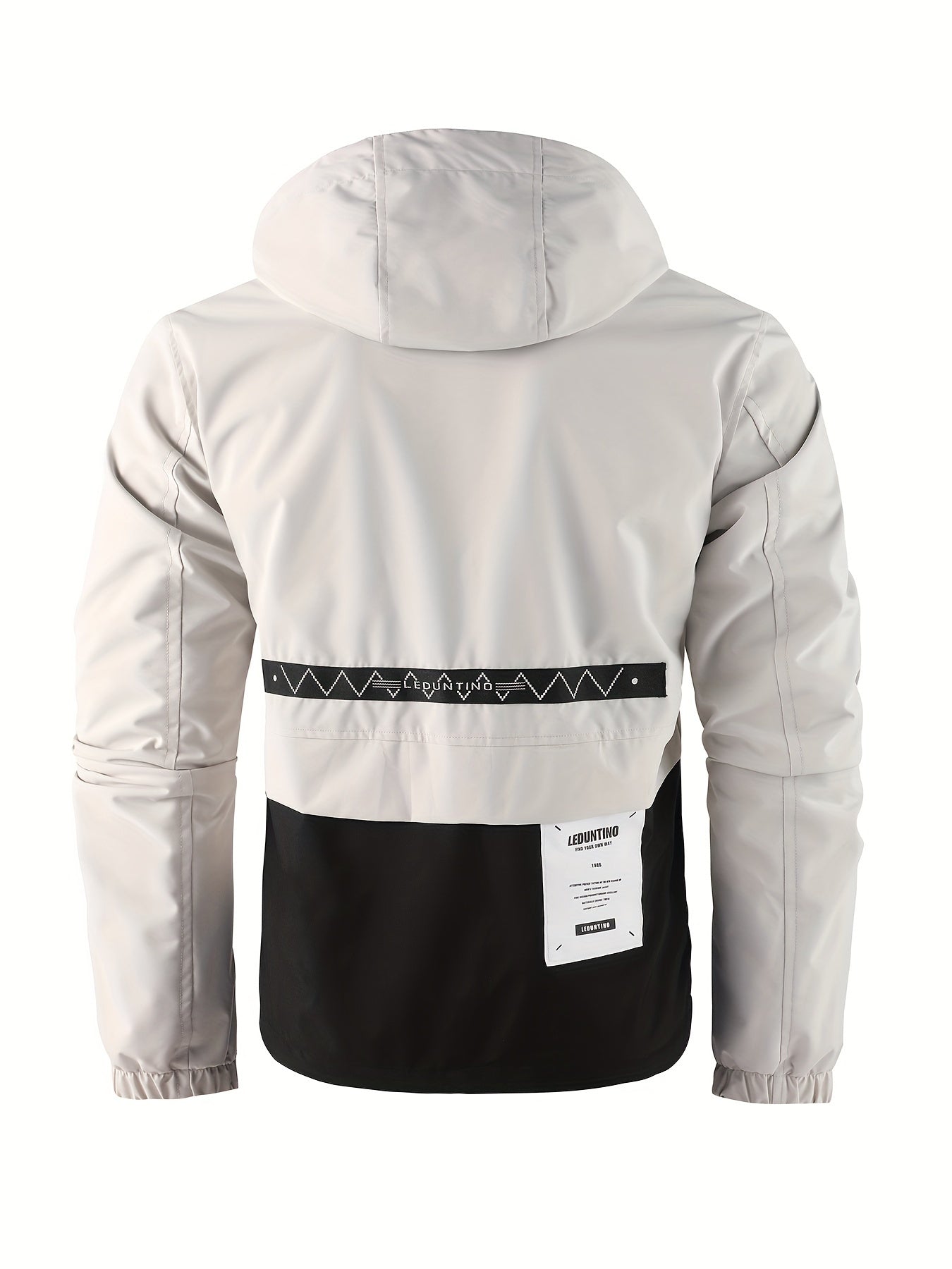 Neue Jacke für Herren Frühling/Herbst mit Kapuze, winddichte, warme Sturmjacke