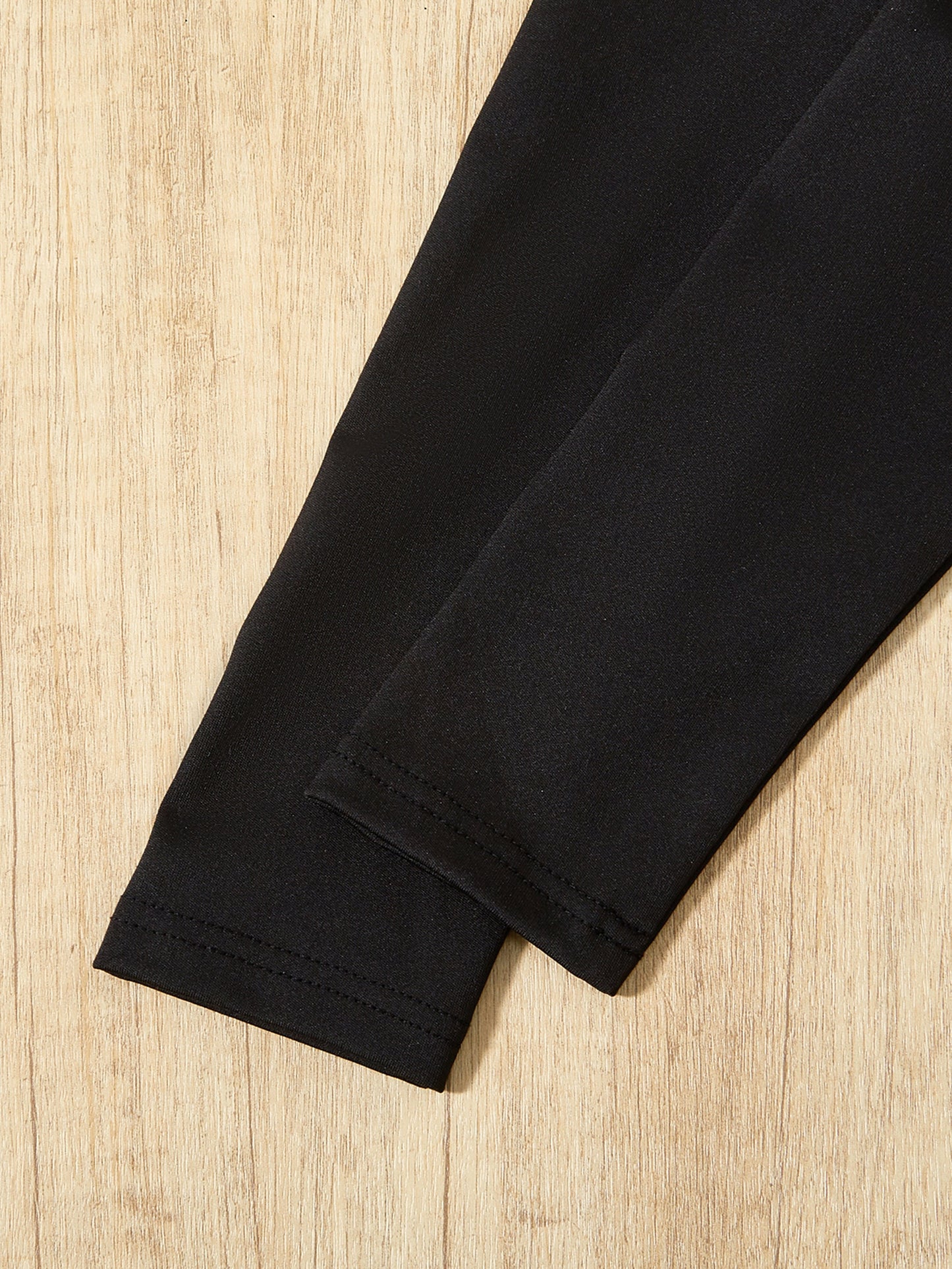 3-teiliges Mädchen-Set, elegante karierte Kapuzenweste + Langarmpullover + Hose