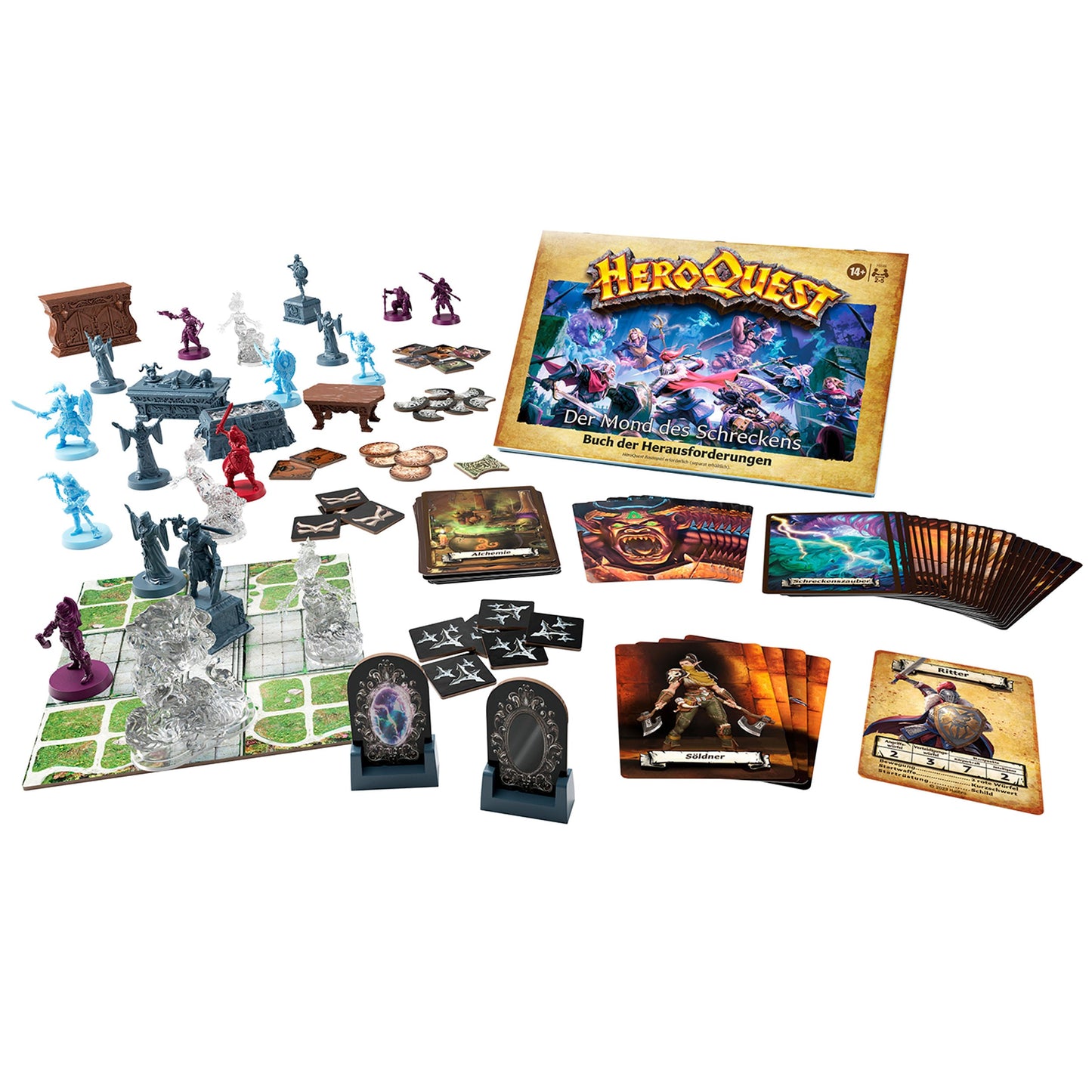 Hasbro HeroQuest Brettspiel-Erweiterung Der Mond des Schreckens Abenteuerpack