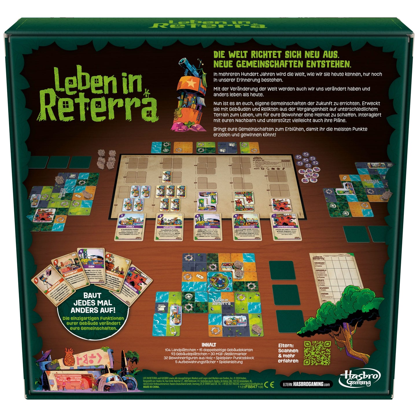 Leben in Reterra Brettspiel *Deutsche Version*
