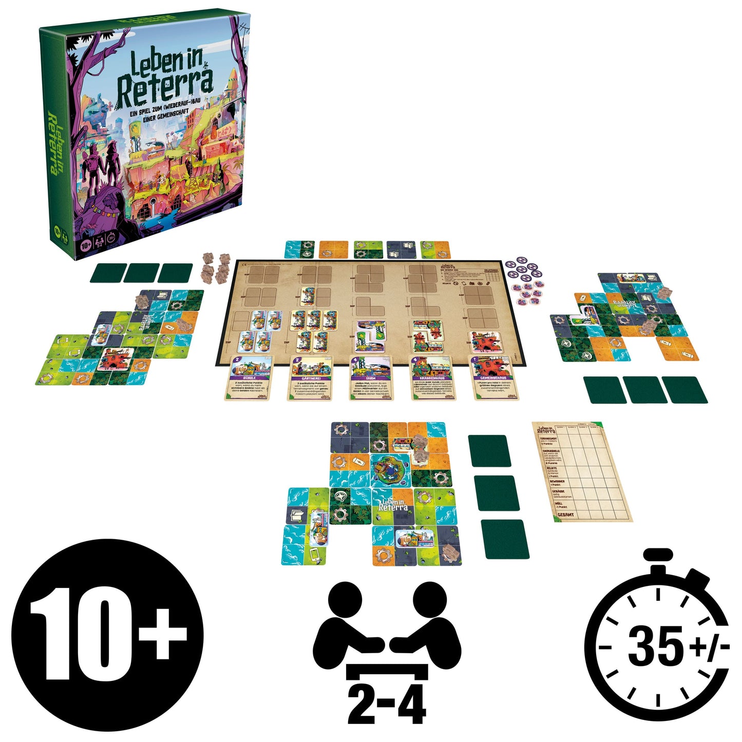 Leben in Reterra Brettspiel *Deutsche Version*