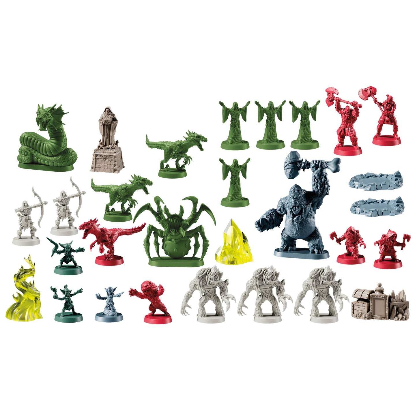 Hasbro HeroQuest Brettspiel-Erweiterung Der Dschungel von Delthrak Abenteuerpack