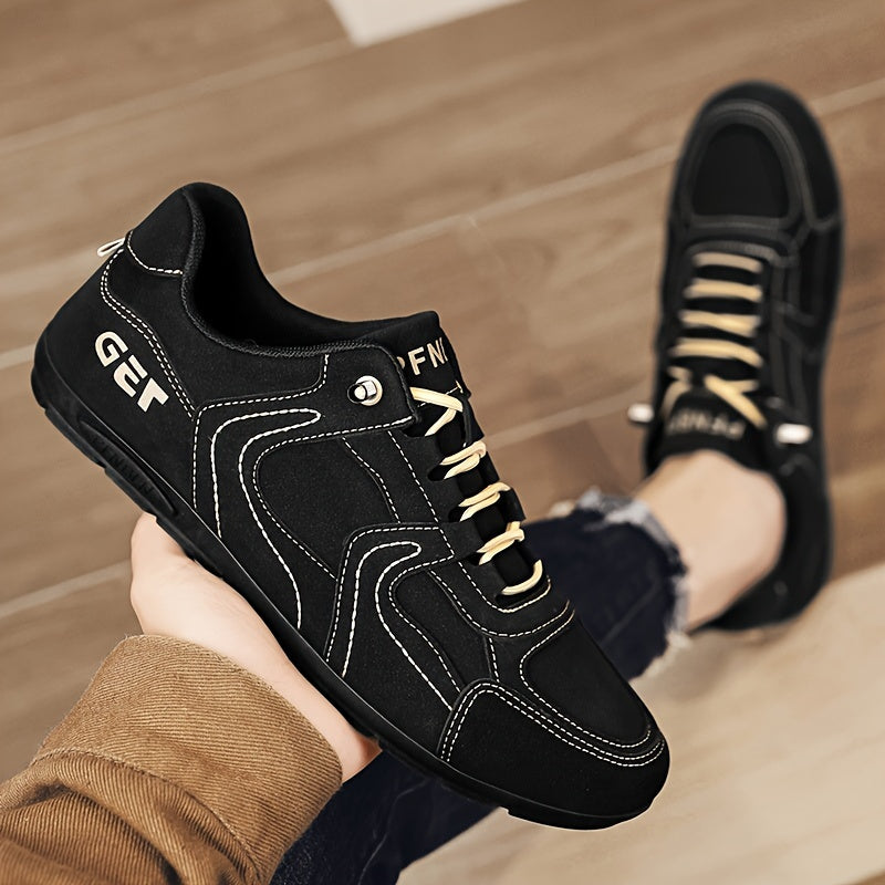 Lässige Sneaker für Herren im Retro-Stil – strapazierfähige Halbschuhe rutschfest