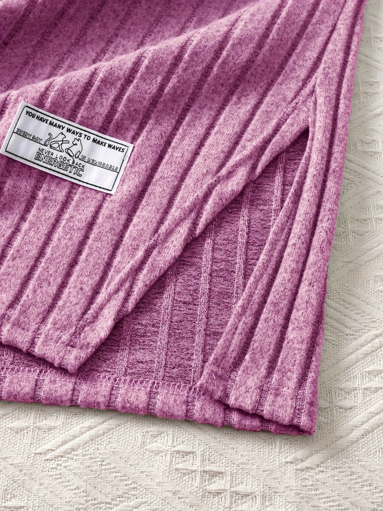 2-teiliges Set für Mädchen, Langarm-Kapuzenpullover und dehnbare Hose