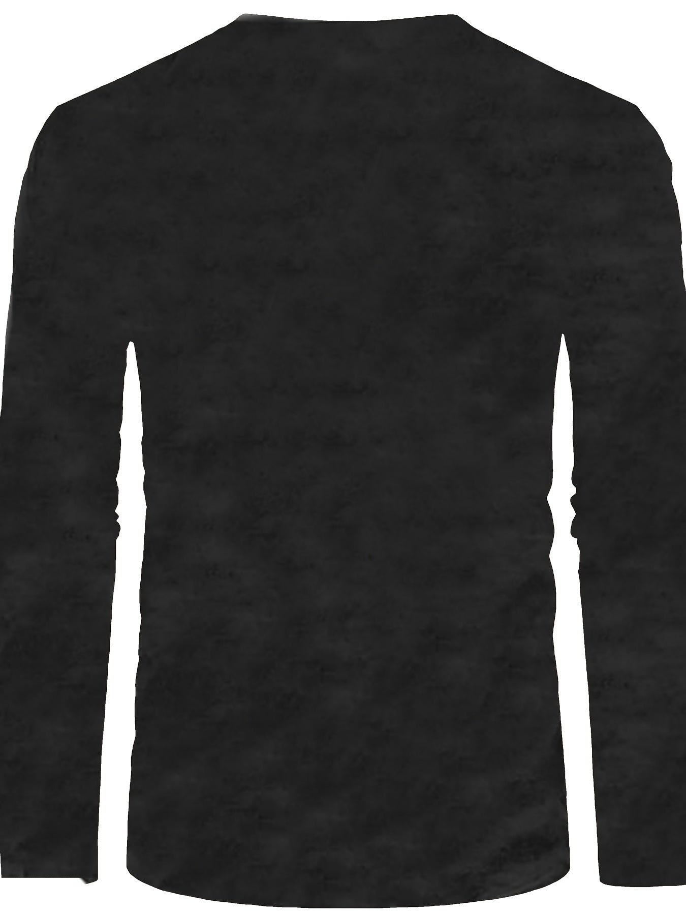 Schickes Henley-Shirt mit langen Ärmeln für Herren, Rundhalsausschnitt und Kordelzug
