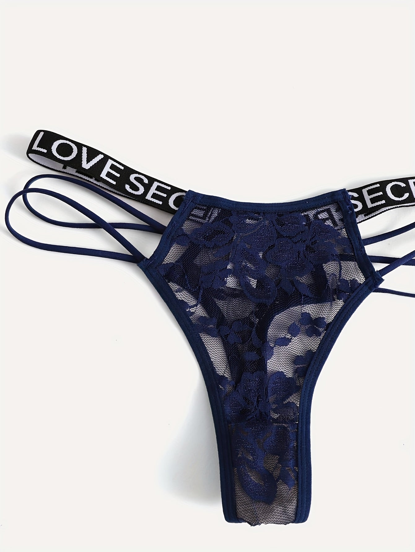 5-teilige Tanga - Set, sexy, bequeme, atmungsaktive, dehnbare Dessous-Höschen