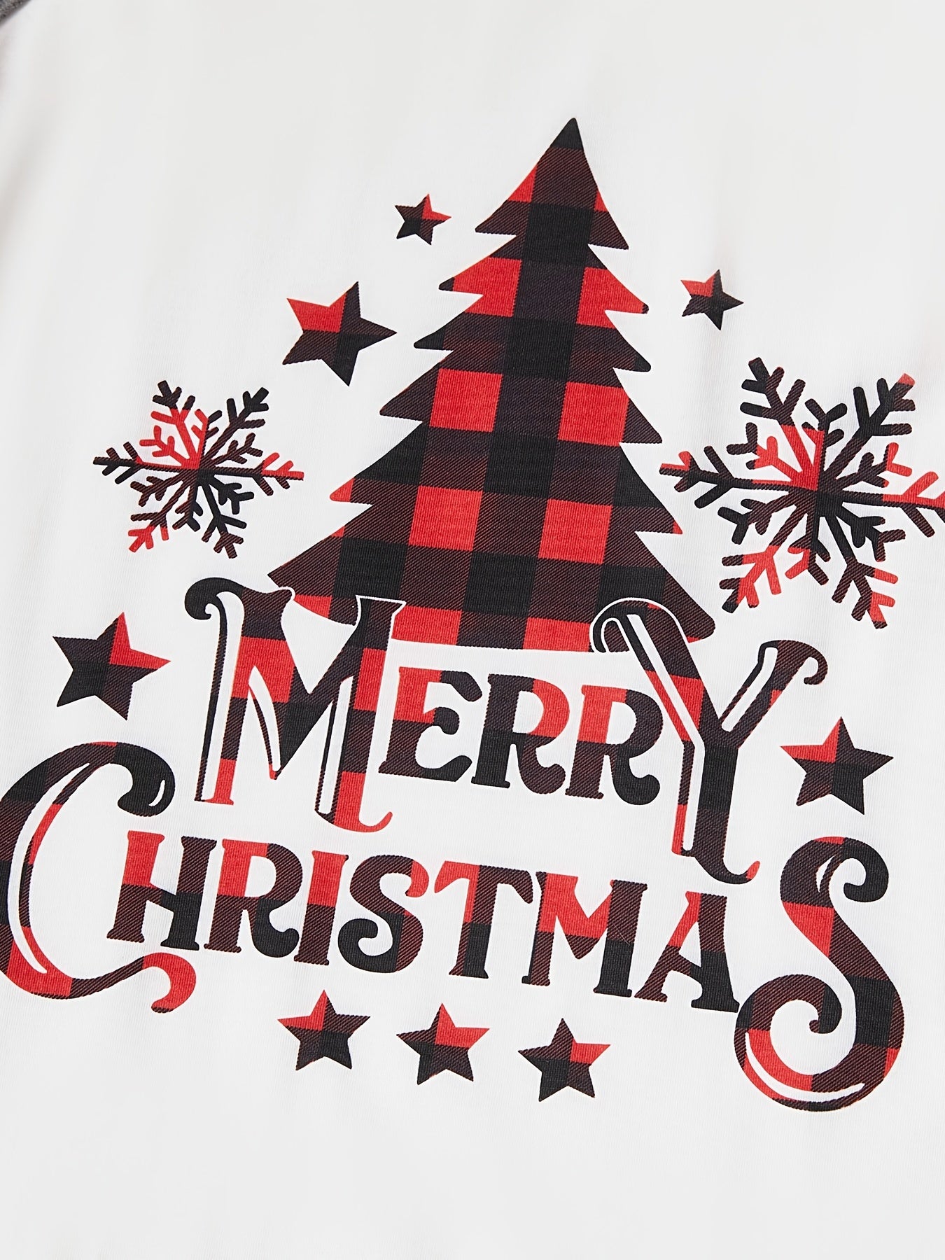 PatPat Weihnachts-Schlafanzug-Familien-Set
