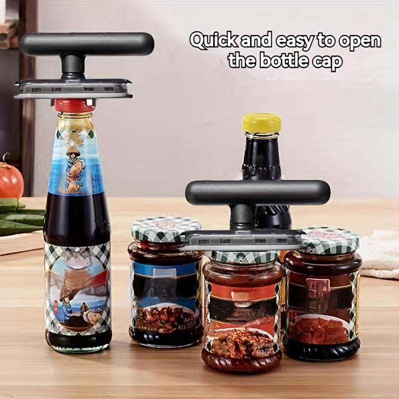 1 Glasöffner, verstellbarer Glas- und Flaschenöffner
